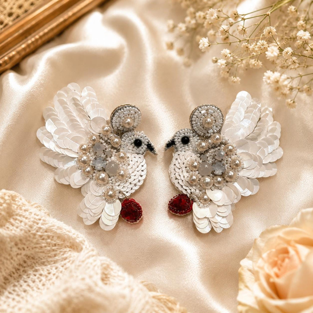 Handmade Beaded Earrings Beautiful | Lightweight Statement Jewelry for Every Occasion