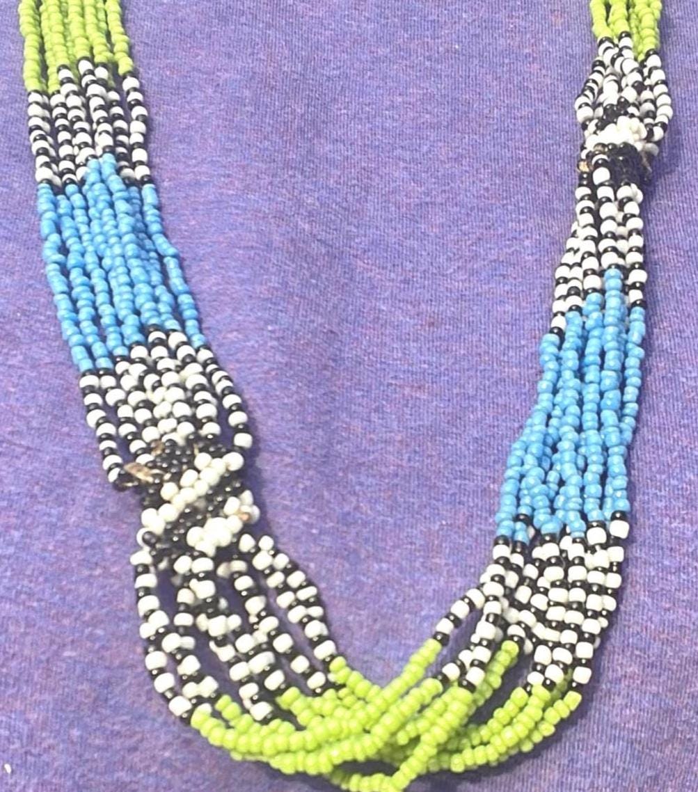Handmade Maasai Beaded Necklace