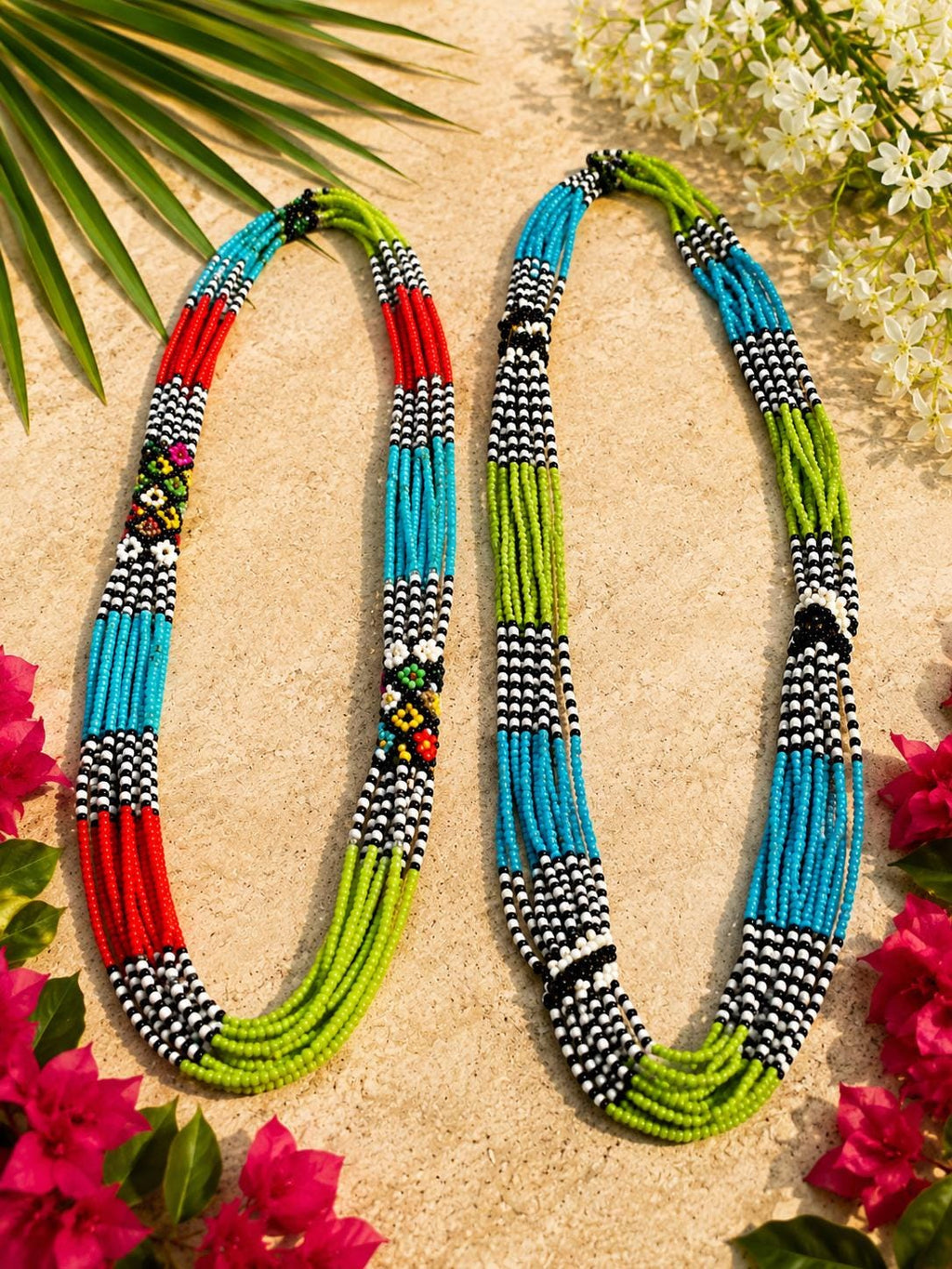Handmade Maasai Beaded Necklace