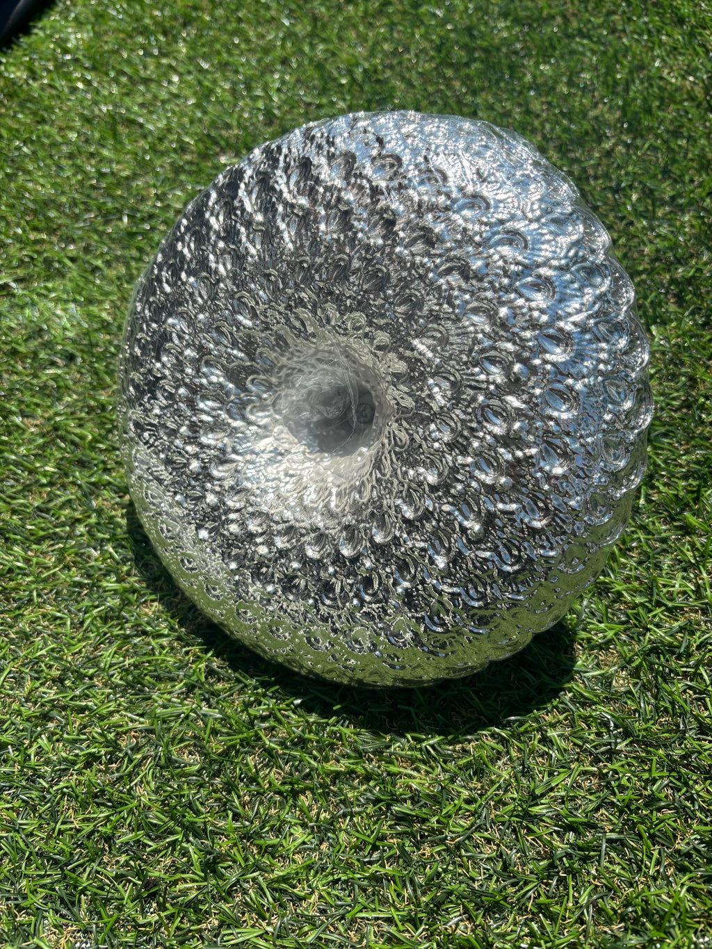 German Silver Peacock Jewelry Tray