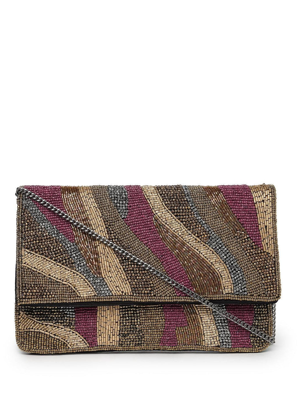 Handmade Beaded Clutch Bag | Multicolor Evening Purse | Wedding Party Envelope Clutch | Bridal & Bridesmaid Gift