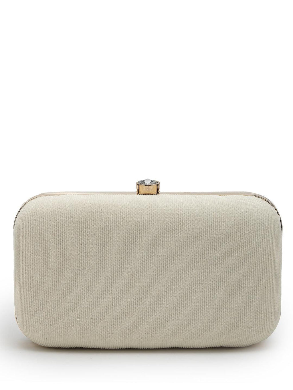 Beaded Bird Clutch Bag | Embroidered Evening Purse, Nature Inspired Ivory Fabric