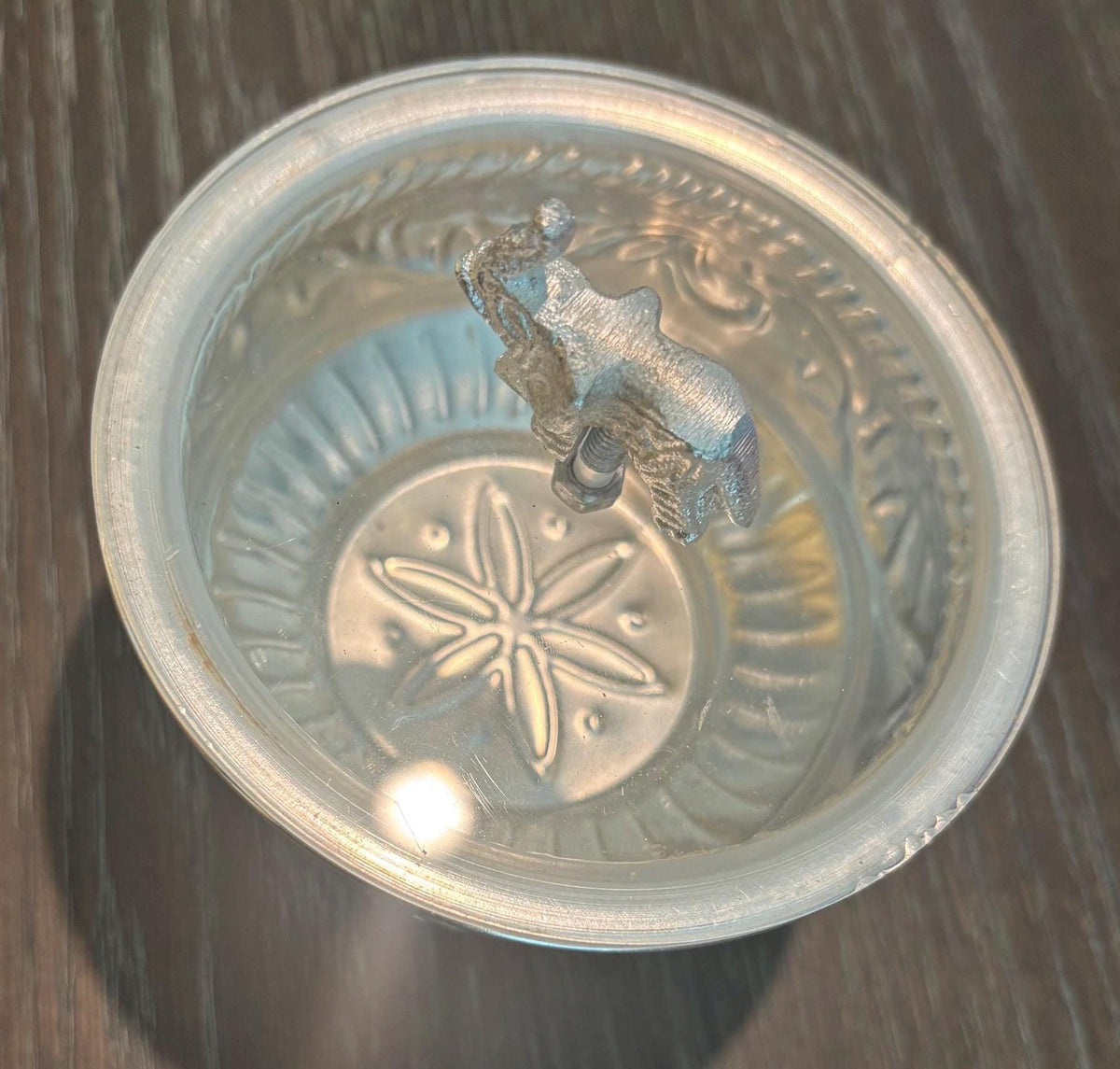 Vintage German Silver Bowl | Handcrafted Decorative Accent | Traditional Decor
