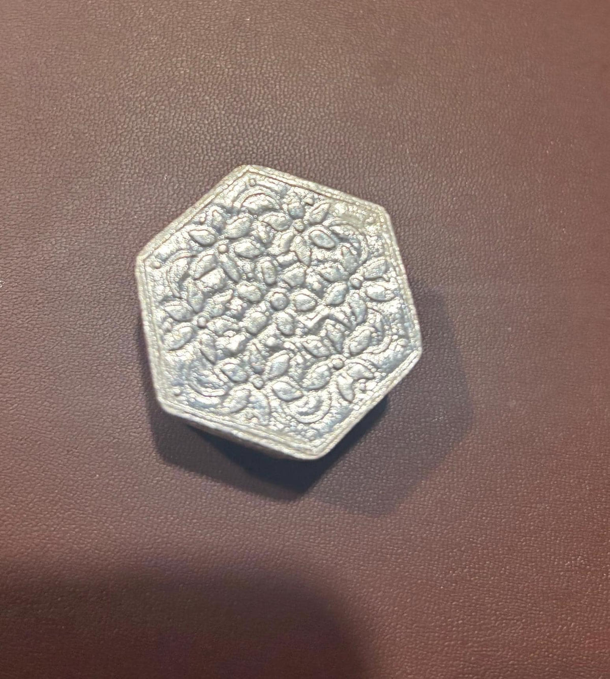 Handmade Meenakari German Silver Box | Decorative Jewelry, Kumkum, Trinket Storage
