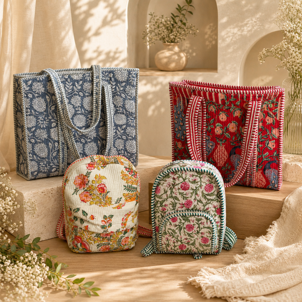 Quilted Bags collection